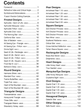 A collection of my best Gemstone Faceting Designs Volume 7 Contents gem facet diagrams